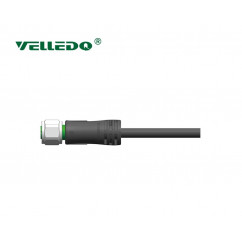 Соединитель для распределительной коробки VELLEDQ M12-F12T11-3.0TL/BK